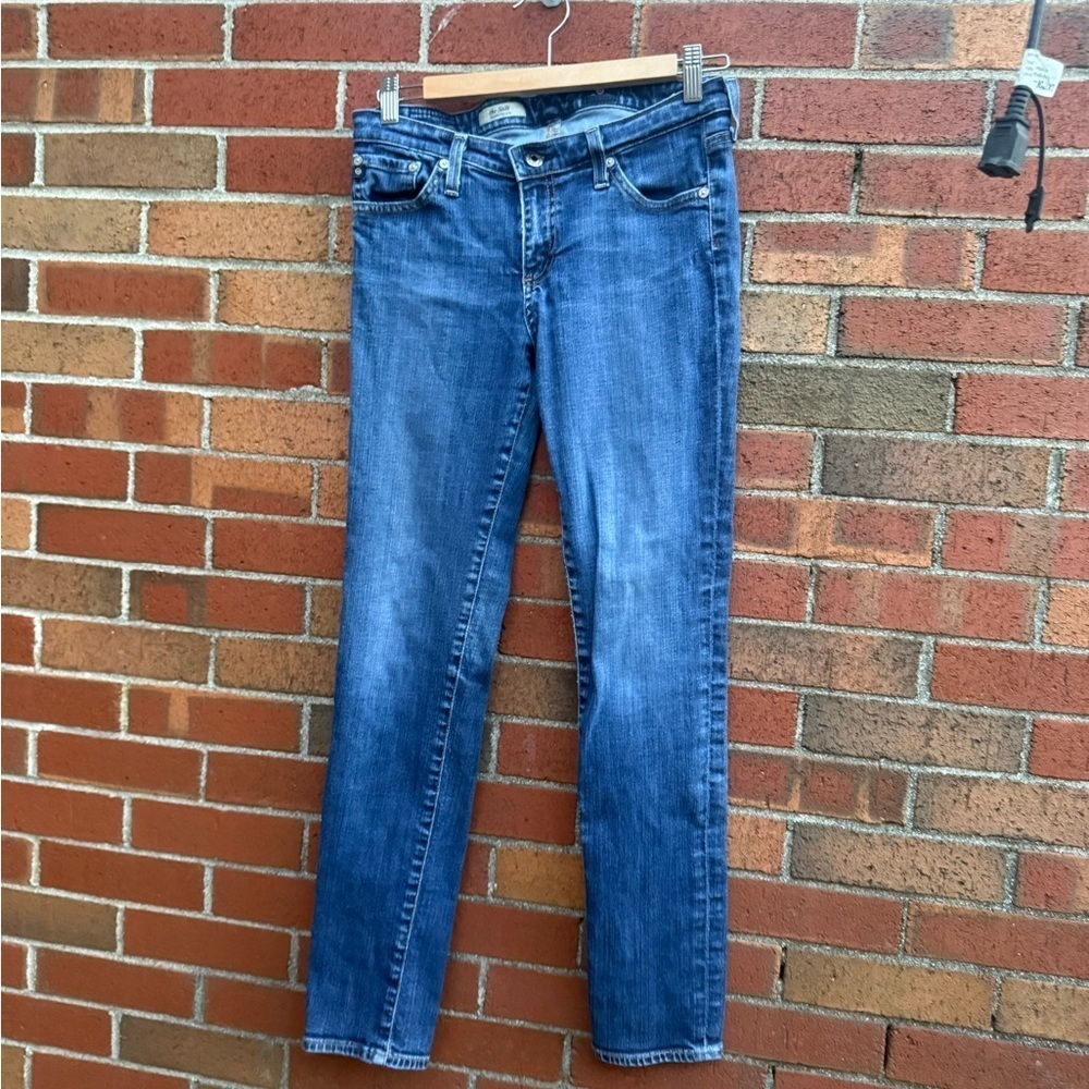 AG Adriano Goldschmied The Stilt Cigarette Leg Jeans Blue Size 28R